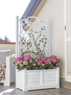 Separate Flower Box With Trellis 14 Separate Flower Box With Trellis -Garden Supplies Store 3 4 crop 8613626 11V
