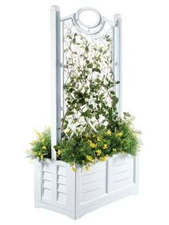 Separate Flower Box With Trellis 17 Separate Flower Box With Trellis -Garden Supplies Store 3 4 crop 8613626 14V
