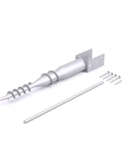 No-Dig Ground Screw For Mailpost