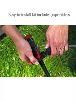 Snip-n-Spray Garden And Landscape Sprinkler System -Garden Supplies Store 8589718 7167 install