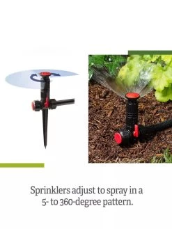 Snip-n-Spray Garden And Landscape Sprinkler System -Garden Supplies Store 8589718 range