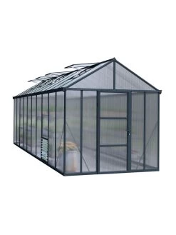Canopia® By Palram Glory™ Greenhouse, 8' -Garden Supplies Store 8591552 02v glory greenhouse 8 x 20 ft