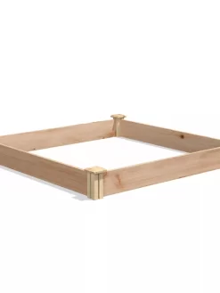 Cedar Raised Garden Bed, 4' X 4' X 6" 11 Cedar Raised Garden Bed, 4' X 4' X 6" -Garden Supplies Store 8591724 04V tif