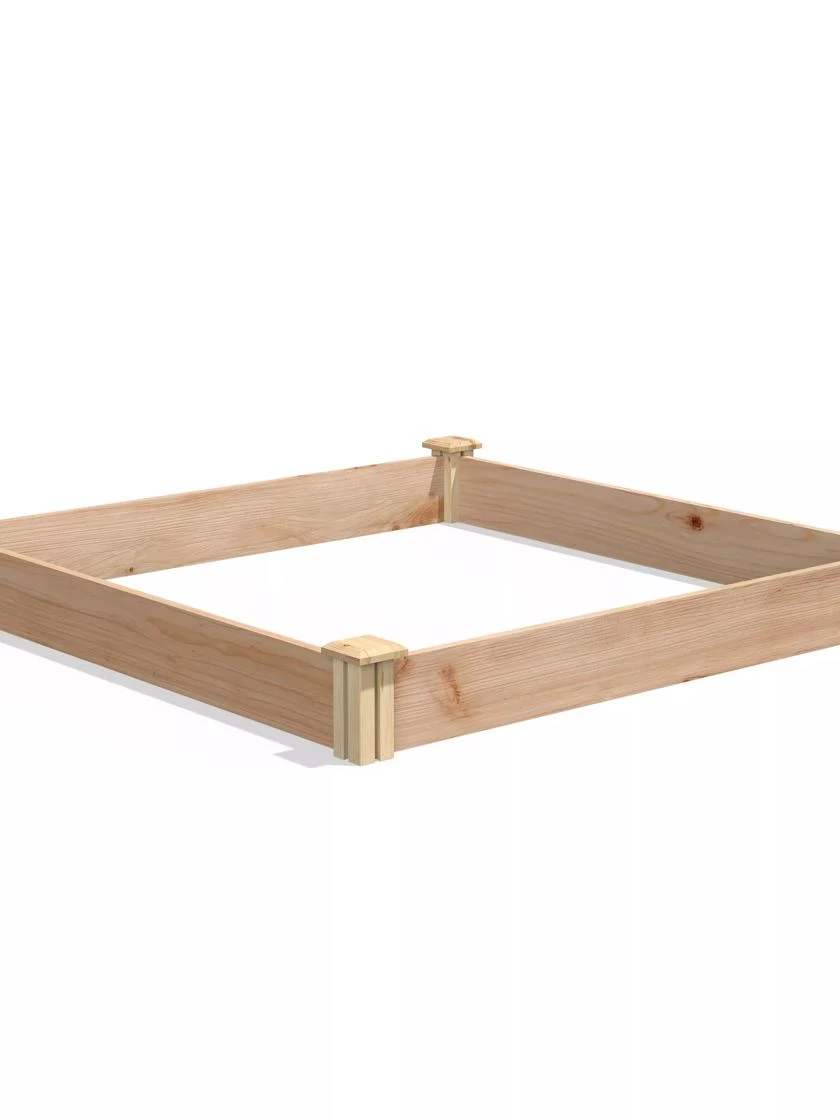 Cedar Raised Garden Bed, 4' X 4' X 6" 6 Cedar Raised Garden Bed, 4' X 4' X 6" - Image 6