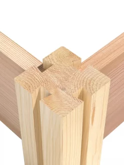 Cedar Raised Garden Bed, 4' X 4' X 6" 9 Cedar Raised Garden Bed, 4' X 4' X 6" -Garden Supplies Store 8591724 05V tif