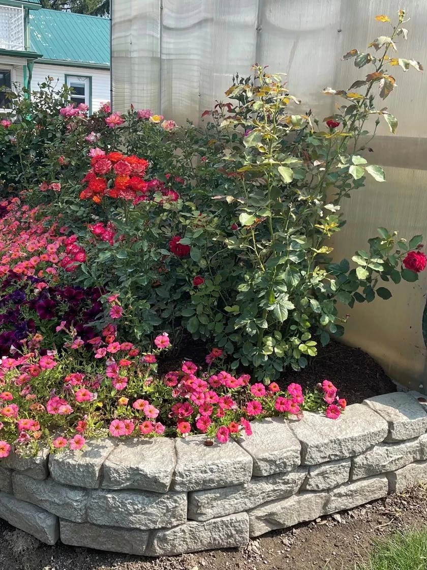 Rock Lock Interlocking Garden System, Ends, Set Of 3 2 Rock Lock Interlocking Garden System, Ends, Set Of 3 - Image 2