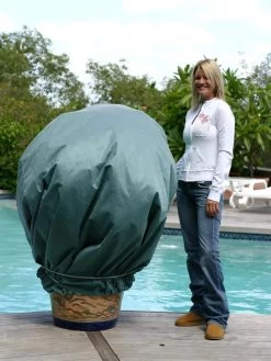 The Planket® Frost Protection Plant Cover, 10' Round -Garden Supplies Store 8599102 01V tif