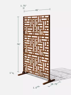 Veradek 3-Panel Privacy Screen Set, Blocks 13 Veradek 3-Panel Privacy Screen Set, Blocks -Garden Supplies Store 8599185 11V tif