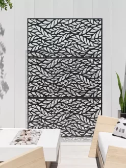 Veradek 3-Panel Privacy Screen Set, Flowleaf -Garden Supplies Store 8599187 09V tif