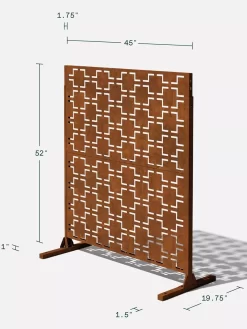 Veradek 2-Panel Privacy Screen Set, Quadra -Garden Supplies Store 8599207 12V tif