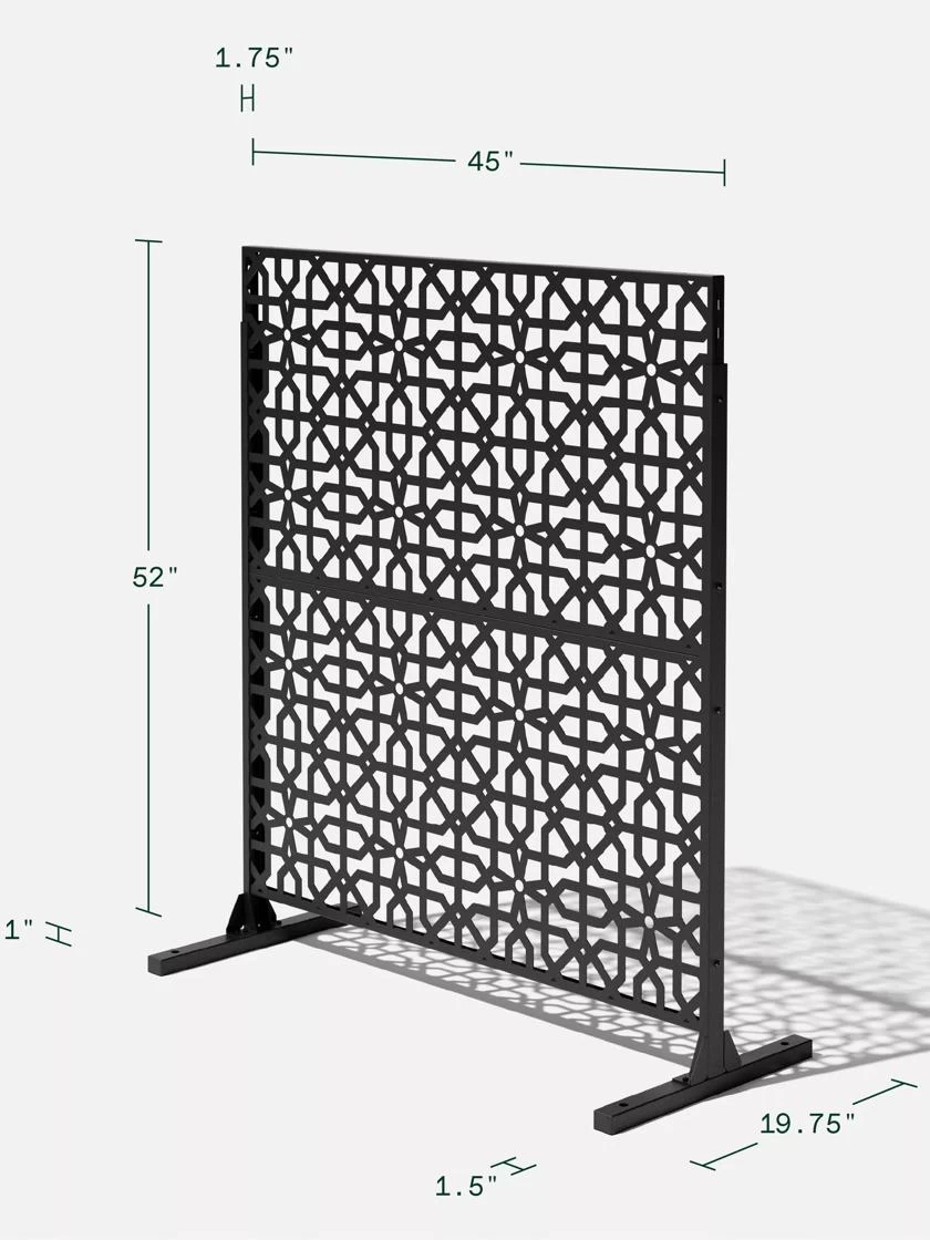 Veradek 2-Panel Privacy Screen Set, Parilla 6 Veradek 2-Panel Privacy Screen Set, Parilla - Image 6