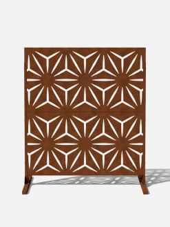 Veradek 2-Panel Privacy Screen Set, Star -Garden Supplies Store 8599214 14v