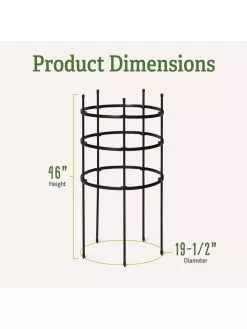Titan Tomato Cages, Set Of 3 10 Titan Tomato Cages, Set Of 3 -Garden Supplies Store 8599861 1