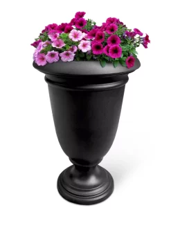 Ellington Self-Watering Urn Planter, 24" -Garden Supplies Store 8600110 04V tif