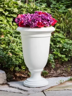 Ellington Self-Watering Urn Planter, 24"