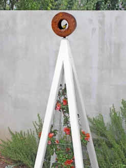 Bird Cafe + Akoris Garden Tuteur Sr. -Garden Supplies Store 8600525 03v bird cafe akoris garden tuteur cloud white