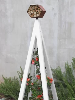 Bee Bungalow + Akoris Garden Tuteur Jr. -Garden Supplies Store 8600532 03v bee bungalow akoris garden tuteur cloud white