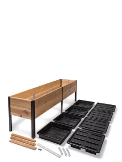 Self-Watering Elevated Planter Box, 2' X 8' -Garden Supplies Store 8608960 2297 tif