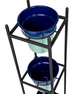 Steel Vertical Plant Stand With Metal Pots -Garden Supplies Store 8609183 4966 tif