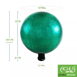 Achla Designs Gazing Globe 12" -Garden Supplies Store 8609321 03V jpg