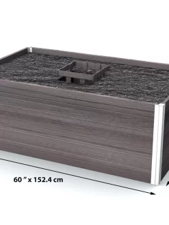 Vita Urbana Keyhole Garden, 3’x5’