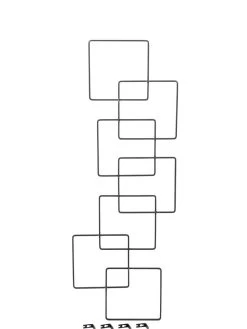 Building Blocks Wall Trellis, 45" -Garden Supplies Store 8610183 3933 tif