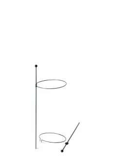 Peacock Mini Plant Support Rings 8", Set Of 2 12 Peacock Mini Plant Support Rings 8", Set Of 2 -Garden Supplies Store 8610387 9571 tif