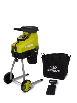 Sun Joe CJ603E 1.7 Inch Cutting Diameter Electric Silent Wood Chipper/Shredder | 15-Amp -Garden Supplies Store 8610486 3875 tif
