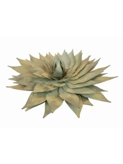 Desert Steel Spiral Aloe Sculpture -Garden Supplies Store 8610751 01v desert steel spiral aloe 24 inch