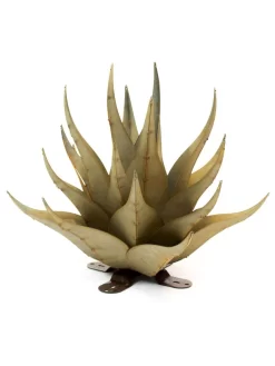 Desert Steel Sharkskin Agave Sculpture -Garden Supplies Store 8610753 01v desert steel sharkskin agave large