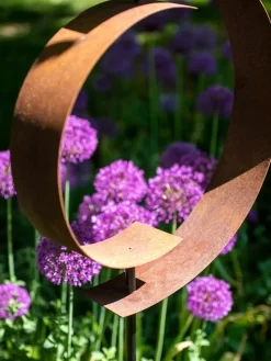 Corten Circle Garden Sculpture -Garden Supplies Store 8611061 157 tif