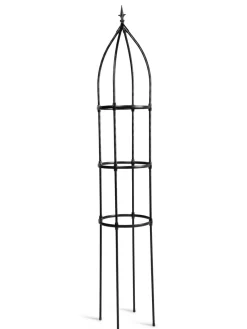 Fleur De Lis Obelisk, 86.8" -Garden Supplies Store 8611664 3760 tif