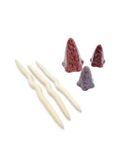 Potting Shed Tinkling Toadstool Sculptures, Set Of 3 -Garden Supplies Store 8611730 spr 09v