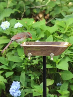 Copper Bathtub Birdbath -Garden Supplies Store 8612202 03v