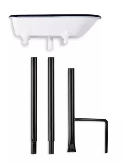 White Enamel Bathtub Birdbath -Garden Supplies Store 8612266 05V jpeg