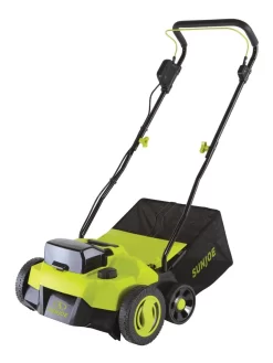 Sun Joe® 48V ION+ Cordless 15-Inch 5-Position Walk-Behind Lawn Dethatcher
