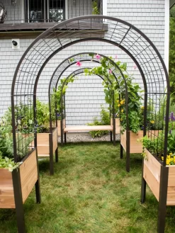 Garden Supplies Store 33 2โ X 4โ Arch Trellis For Planter Boxes