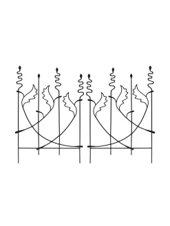 Achla Acanthus Fence Trellis -Garden Supplies Store 8612991 01v