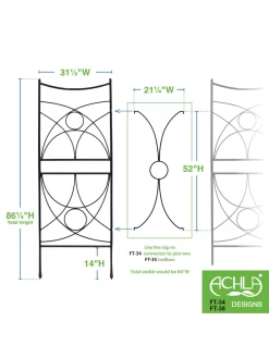 Achla Aurora Trellis Center Link -Garden Supplies Store 8612993 02v