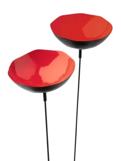 Red Poppy Sways, Set Of 5 -Garden Supplies Store 8613343 519