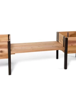Cedar Bench Kit, Natural, 48" -Garden Supplies Store 8613463 0004