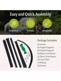 Titan Squash Tunnel -Garden Supplies Store B07932DMCR plantsupport package includes