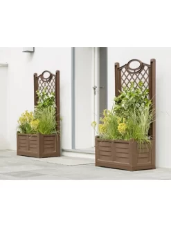 Separate Flower Box With Trellis 16 Separate Flower Box With Trellis -Garden Supplies Store webimage 8613626 02V